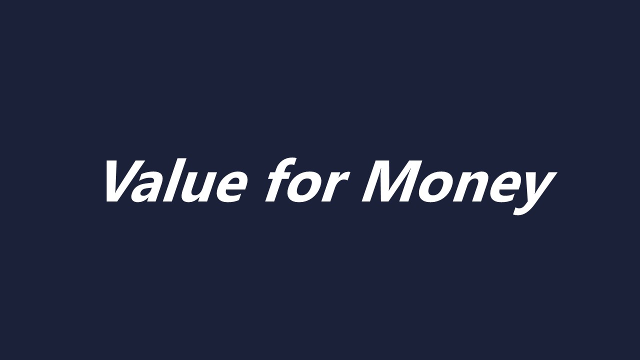 Value for Money