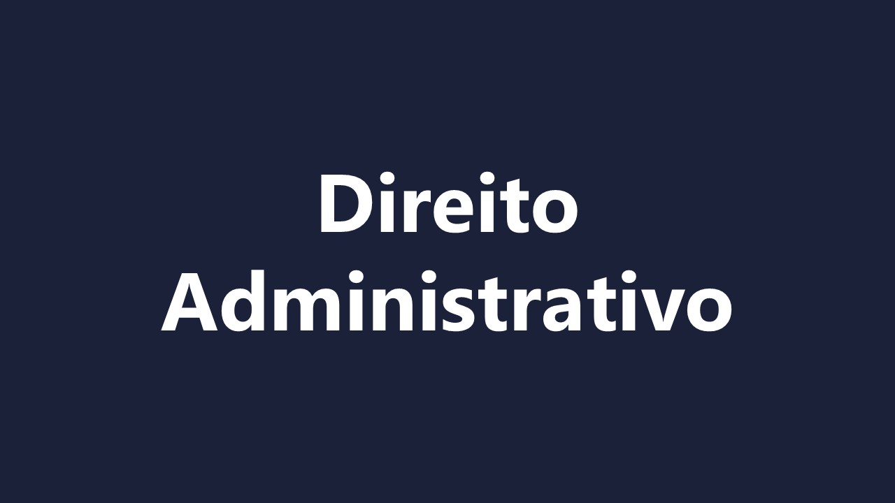 Direito Administrativo